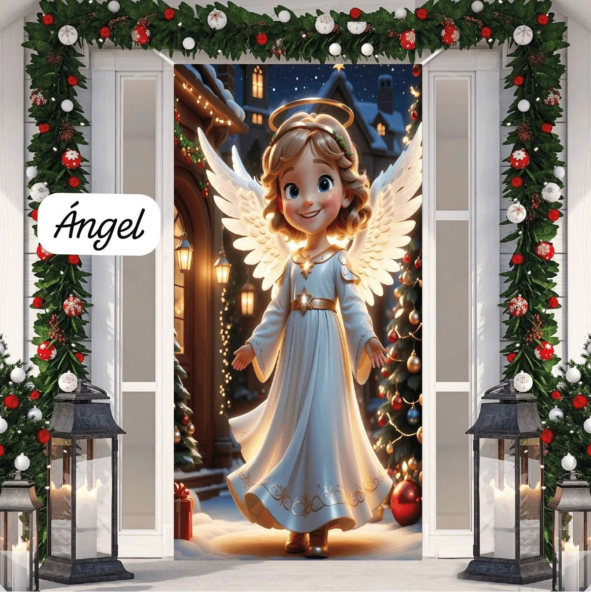 Fundas Navideñas Para Puertas