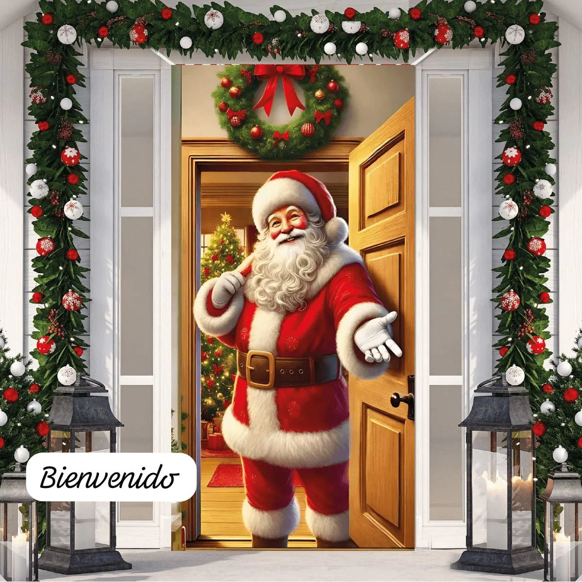 Fundas Navideñas Para Puertas