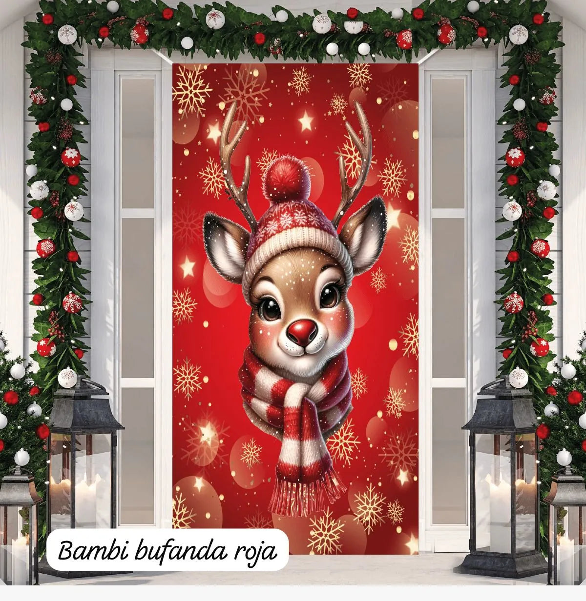 Fundas Navideñas Para Puertas